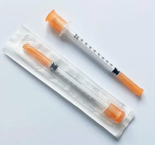 Factory Price Medical Supply 1ml Insulin Syringe with FDA CE ISO Approved