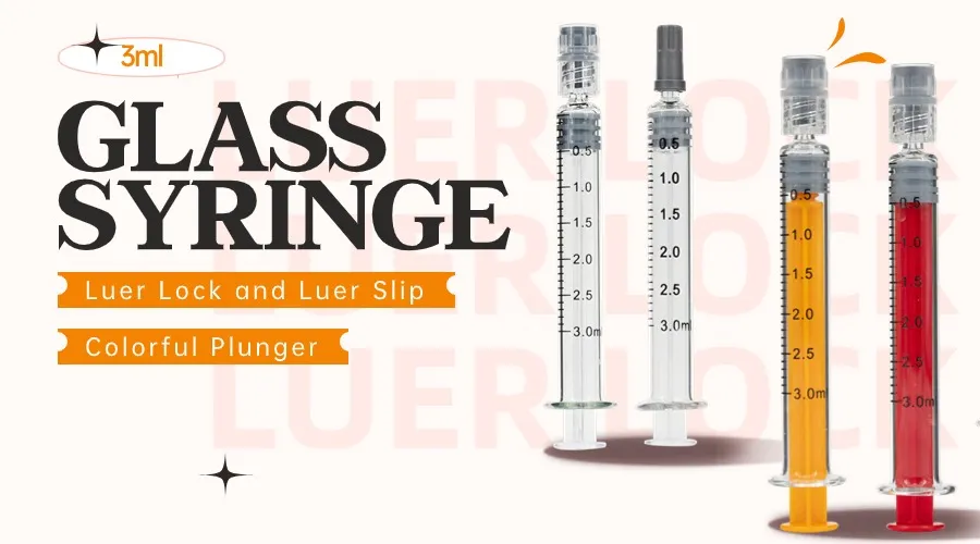 Sterile 3ml Glass Syringe
