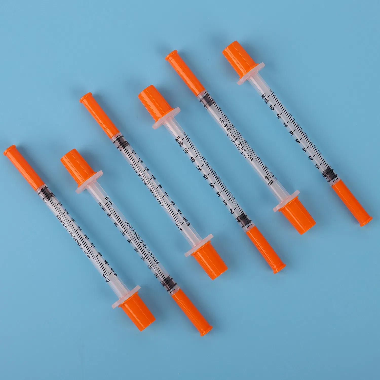 Medical Supply Insulin Syringe with FDA CE ISO Approved