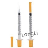 30 Units 1ml Insulin Syringe with 30g Needle for Diabetes Care