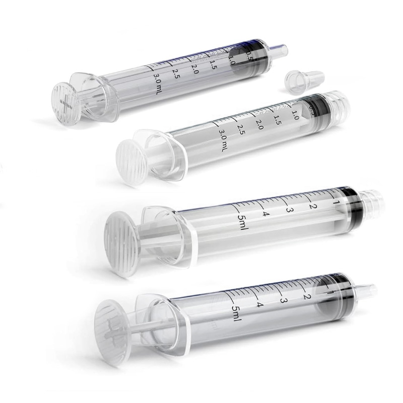 Factory Spot 3ml 5ml Luer Lock Syringe Food Syringe Plastic Disposable Veterinary Poultry Luer slip Syringe 5ml