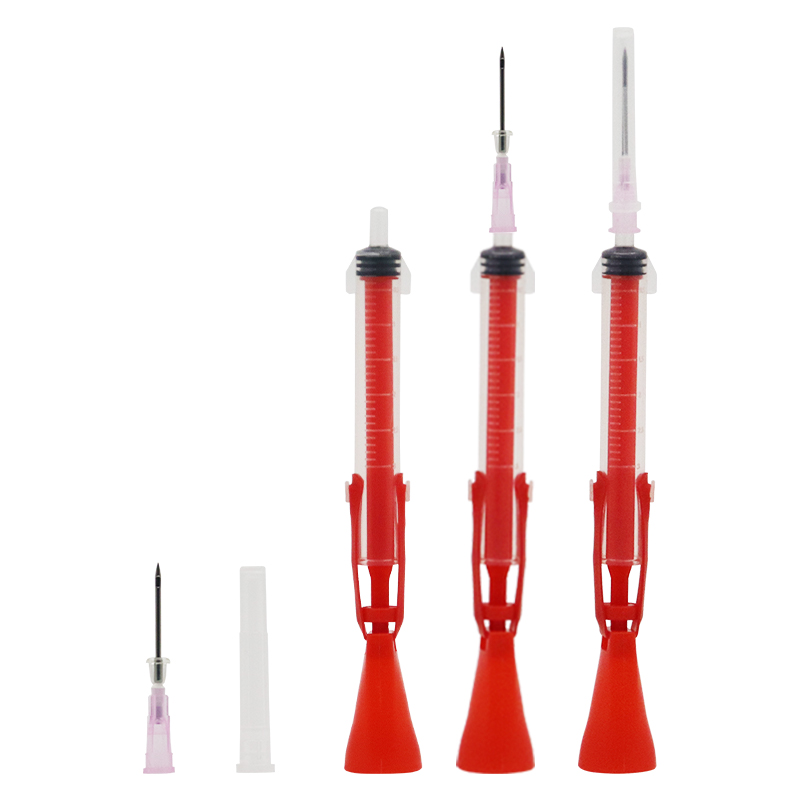 Long Distance Disposable Veterinary Syringe Injector for Veterinary Use