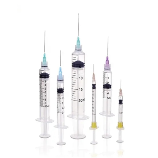 5ml 10ml 20ml 60ml Luer Lock Slip Dispsoable Sterile Medical Syringe