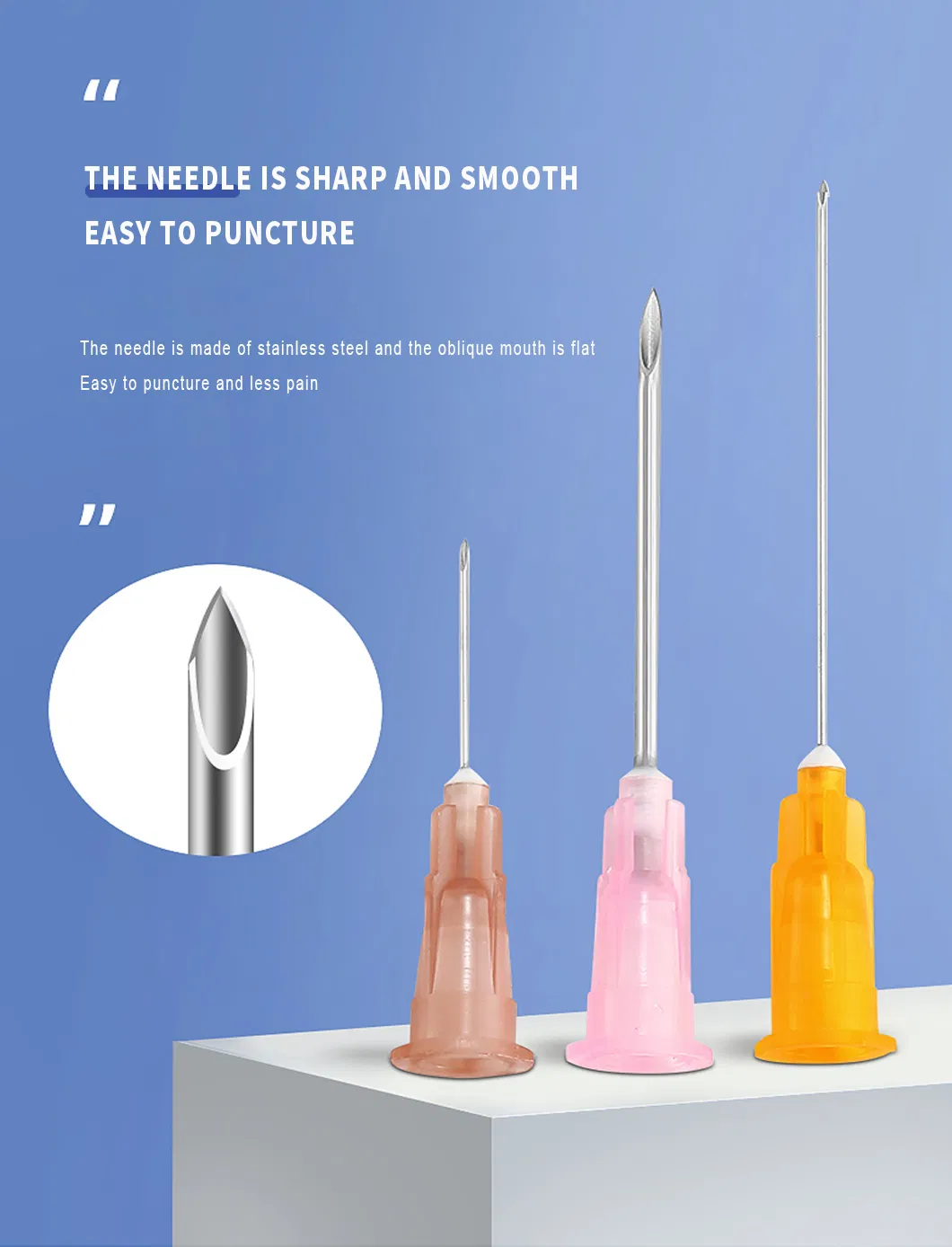Syringe Needle Close-up
