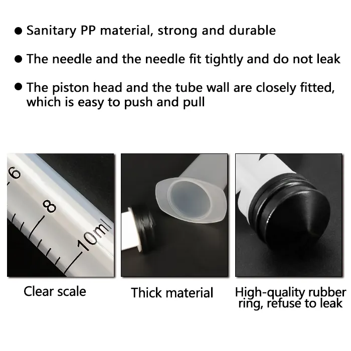 Industrial Veterinary Disposable Syringes 1ml 2ml 3ml 5ml 10ml 30ml 50ml Slip Lock Syringe Without Needle