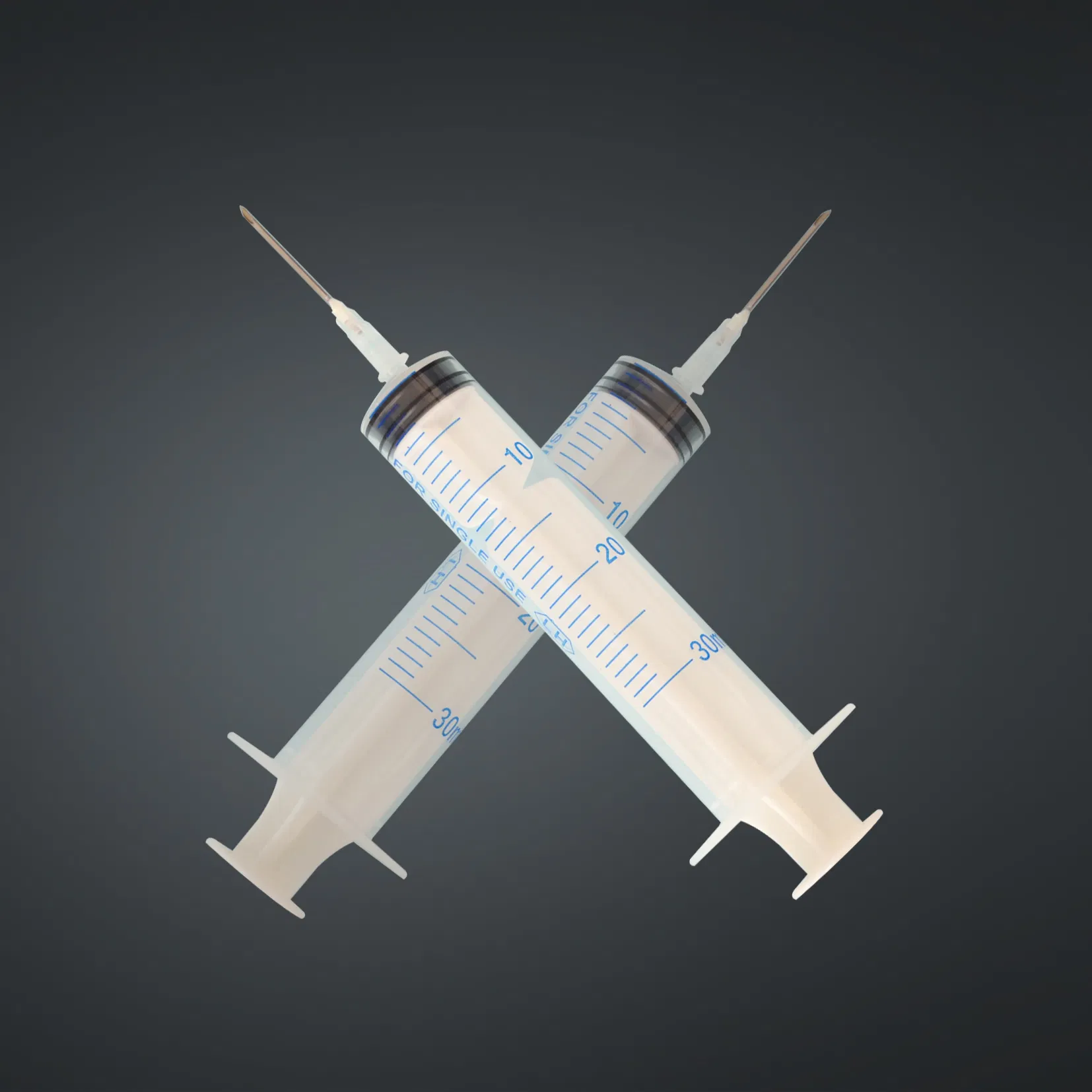 CE Approved 30ml Disposable Syringe with Needle for Medication Use