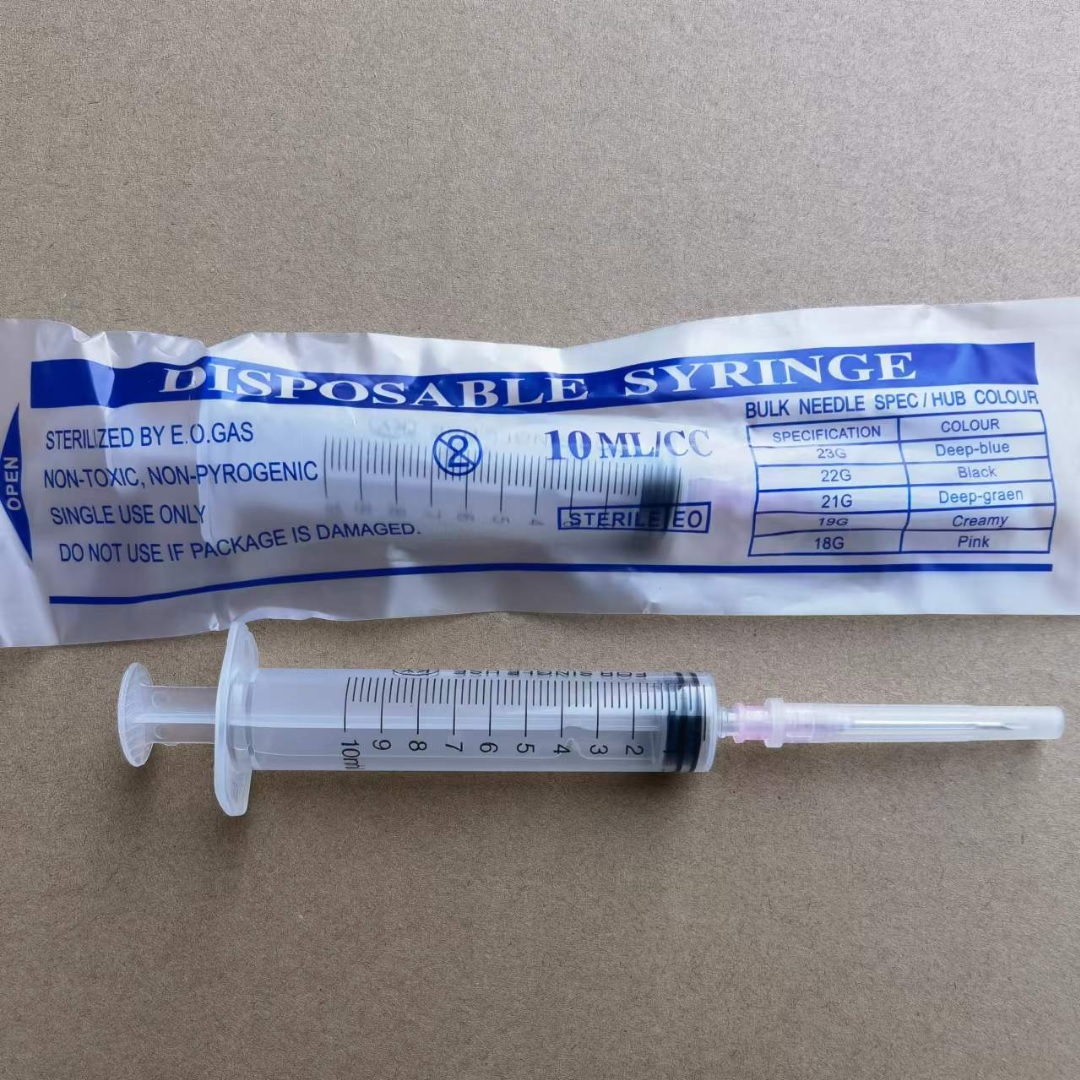 10ml/20ml Veterinary Disposable Plastic Syringe