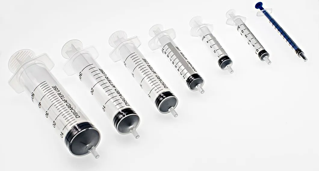 Syringe Specs Table