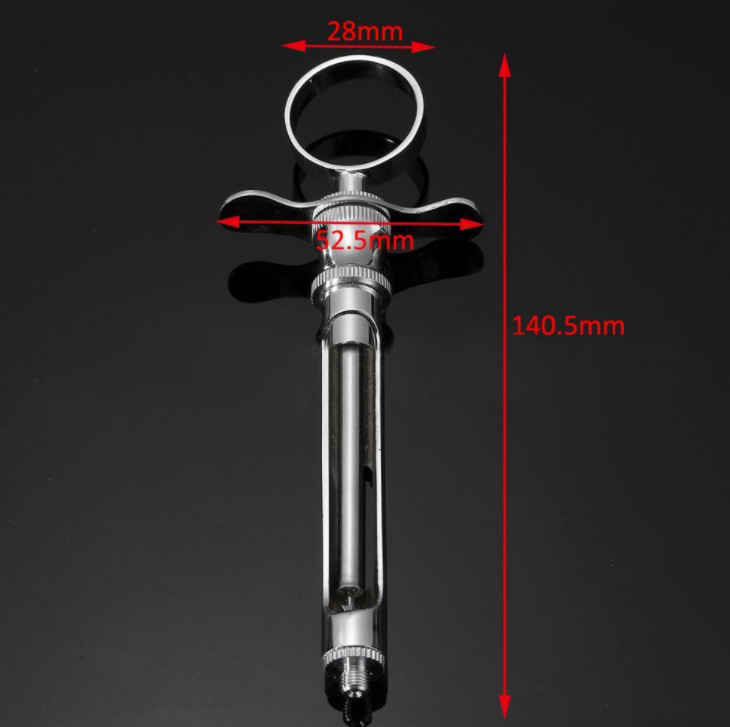 QNQ Precious Dental Anaesthesia Syringe Injection &amp; Aspirating Dental Surgical Instrument Guardant Metal Stainless Steel