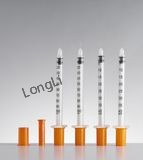 30 Units 1ml Insulin Syringe with 30g Needle for Diabetes Care