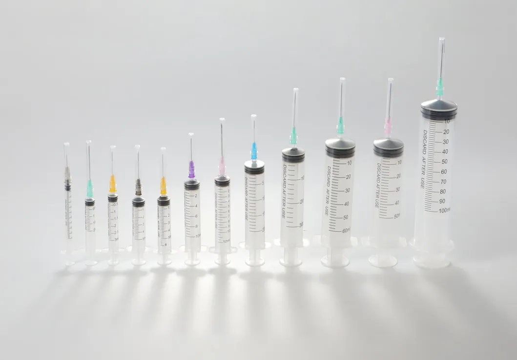 Disposable Syringe Detail