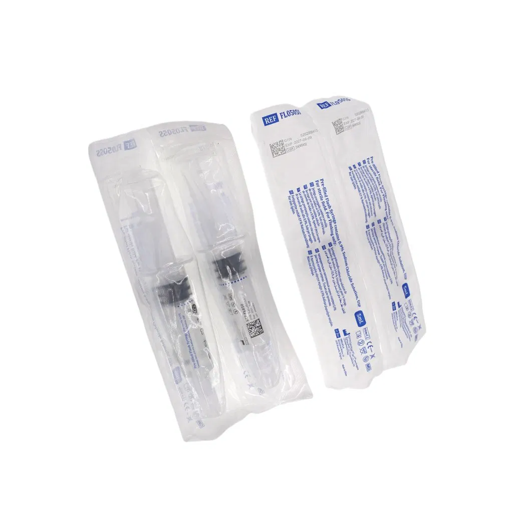 Medmount Medical Sterile 0.9% Sodium Chloride Irrigation Solution 3/5/10/20ml Normal Eye Wash Pre-Filled IV Saline Flush Syringe