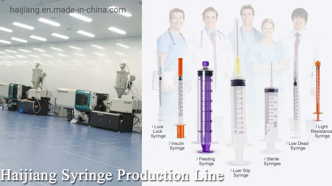 Syringe Production Line Overview