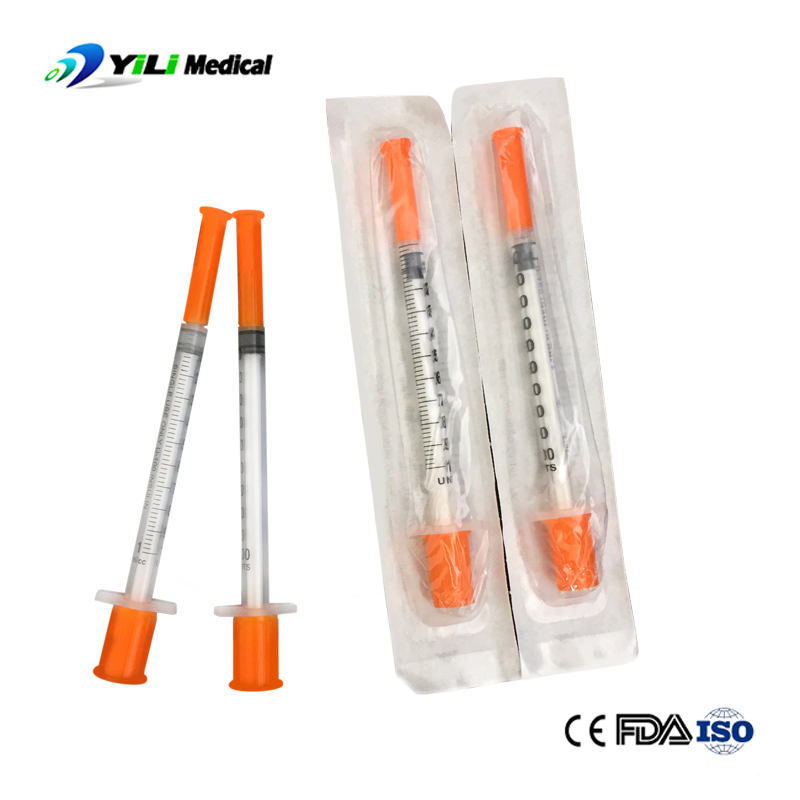 Diabetic U100 Hypodermic Insulin Syringe Injection