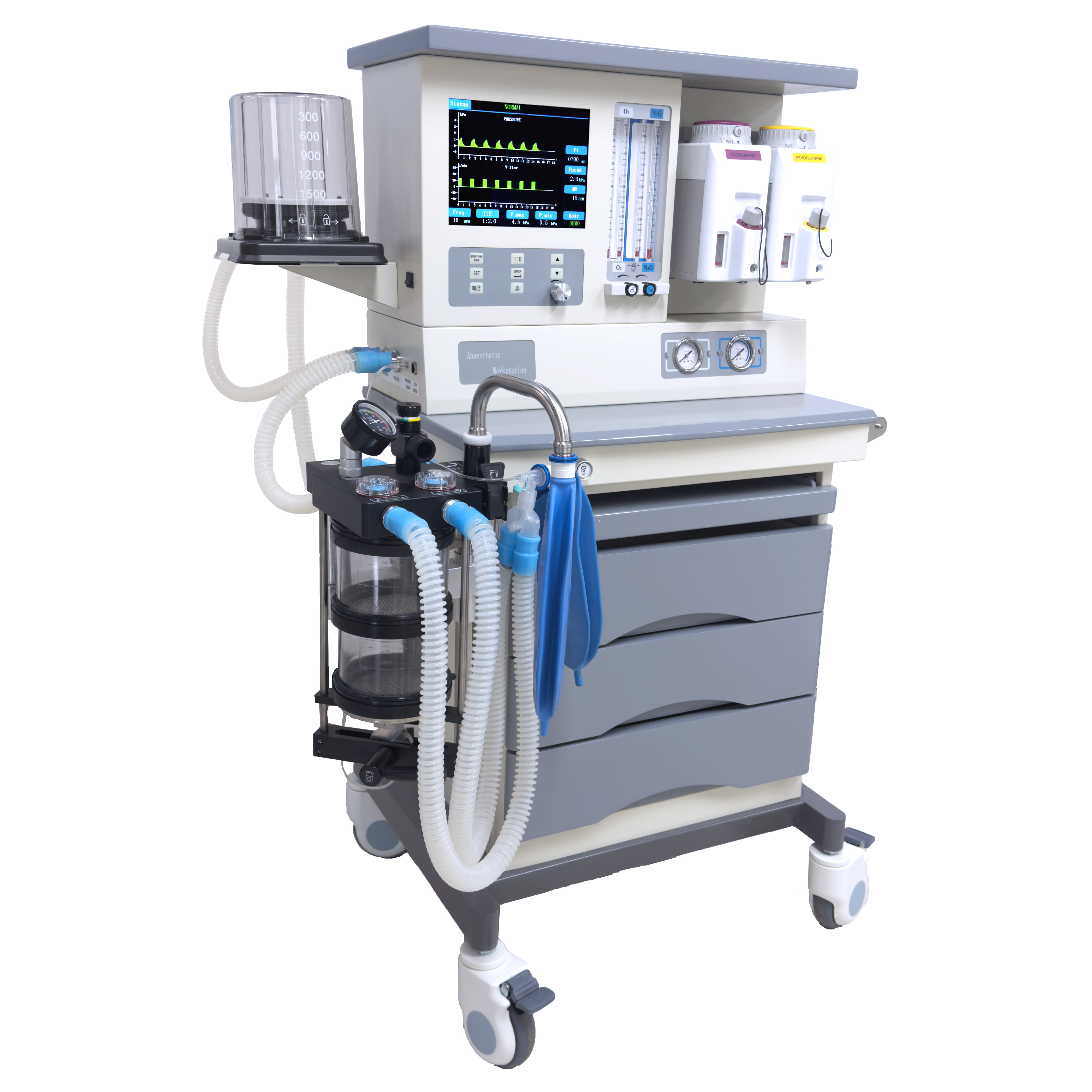 High Grade Anesthetist Machine Advance Anesthesia Machine Veterinary Economic Anesthesia Machine With Monitor