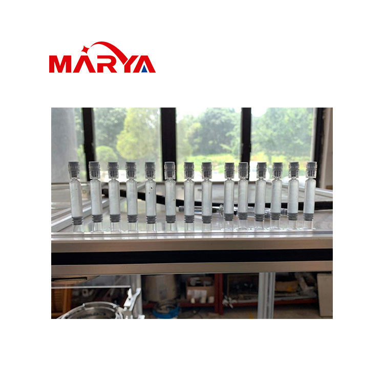 Marya PLC Controlled High Accuracy Syringe Filling and Assembly Line