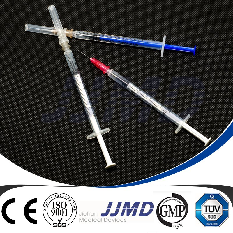 Disposable Syringe Manufacturer of Tuberculin with Detached Needle