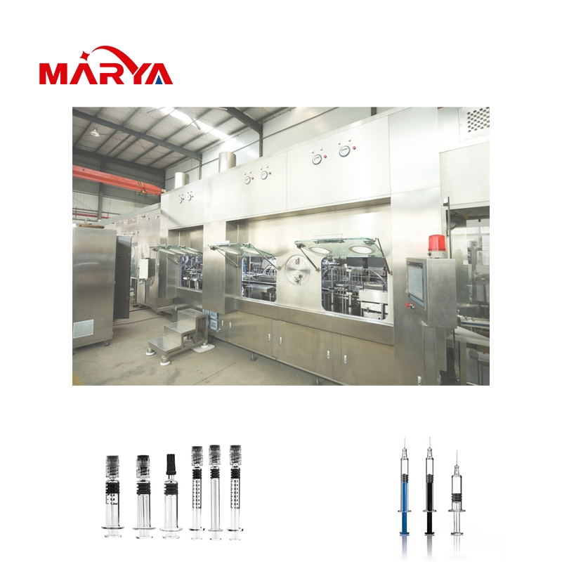 Marya Injectable Syringe Filling Machine Pharmaceutical Aseptic Prefilled Syringe Filling System