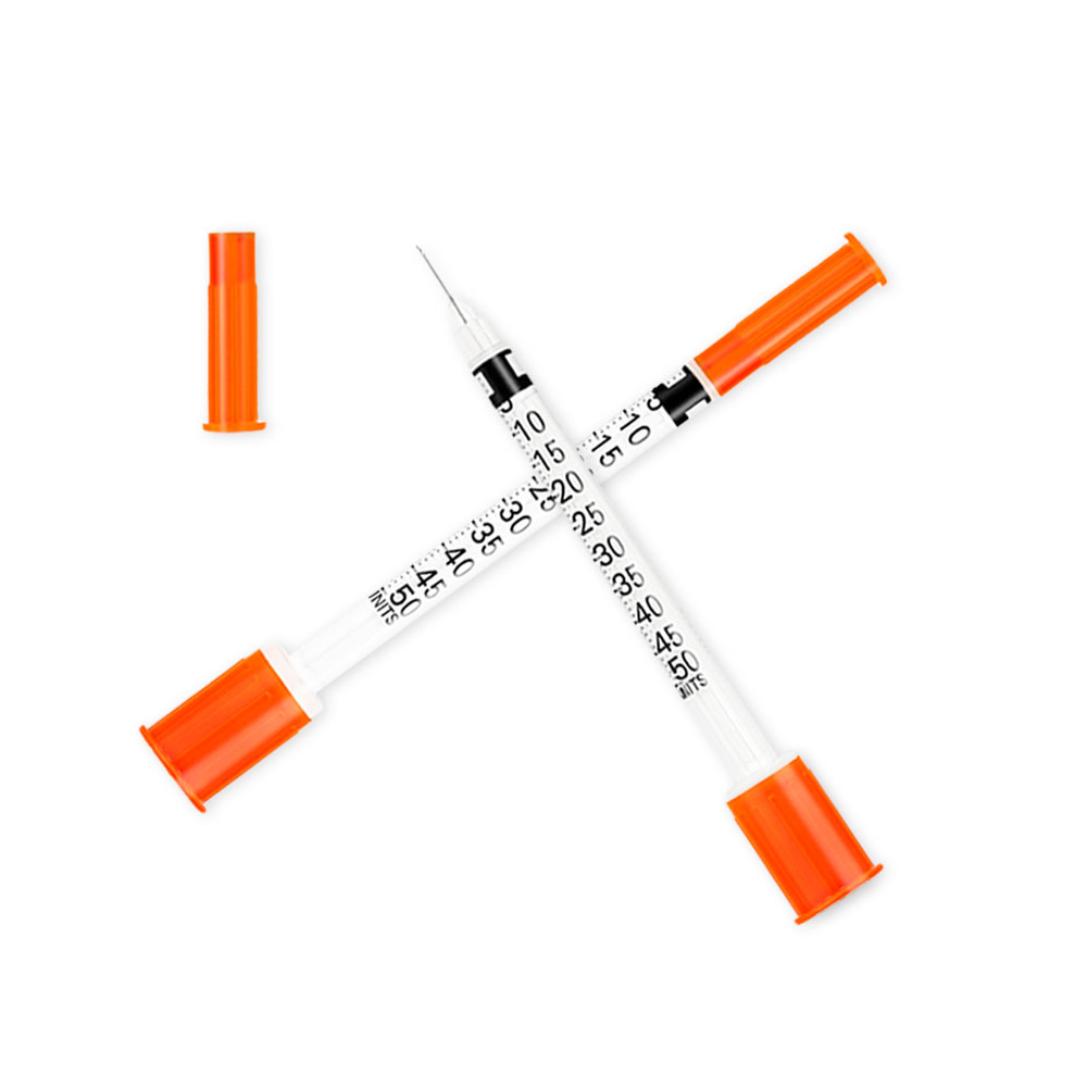 32g Disposable Sterile Insulin Syringe 1 ML Veterinary Syringe