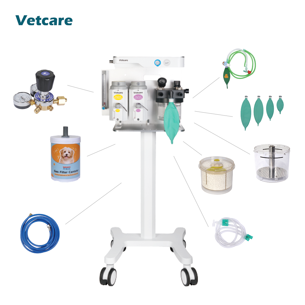 MRI Compatible Veterinary Anesthesia Animal Anesthesia Equipment Vet Anesthesia Machine