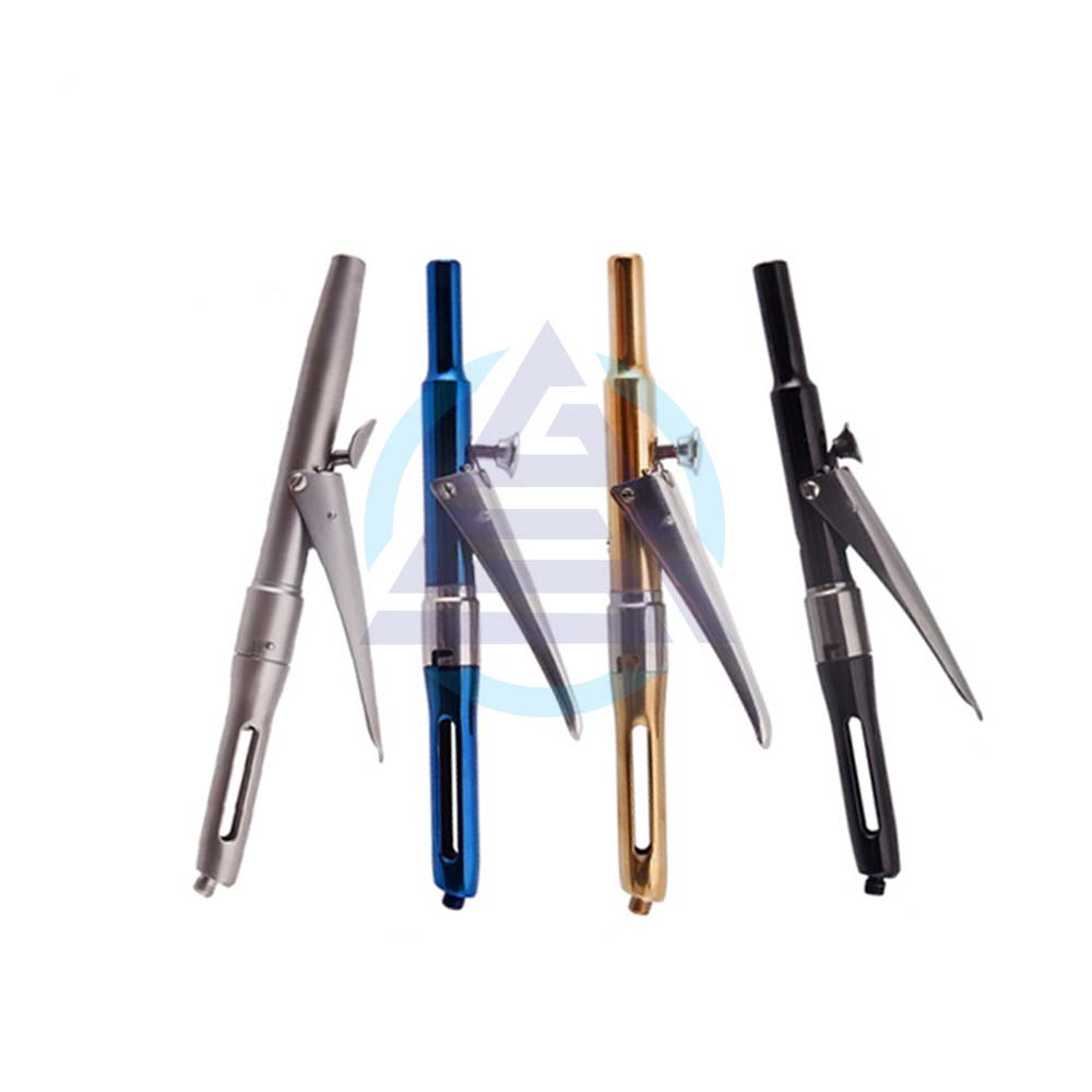 Professional Manual Stainless Steel Dental Anesthesia Syringe Aspirating Anesthetic Surgical Set Ergonomic Grip CE Certified