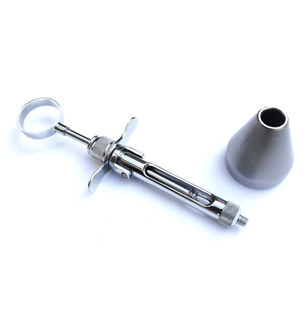 Dental Cartridge Syringes with Needle Recapper | Dental Anesthesia Syringe | Ash Anti Needle-Stick Manual CE Certified