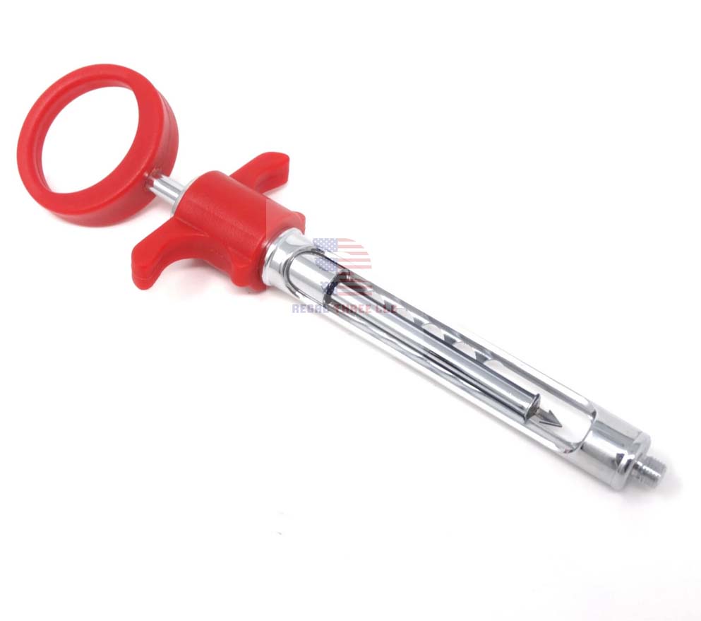 Dental Anesthetics Self Aspirating Stainless Steel Syringe Manual Reusable
