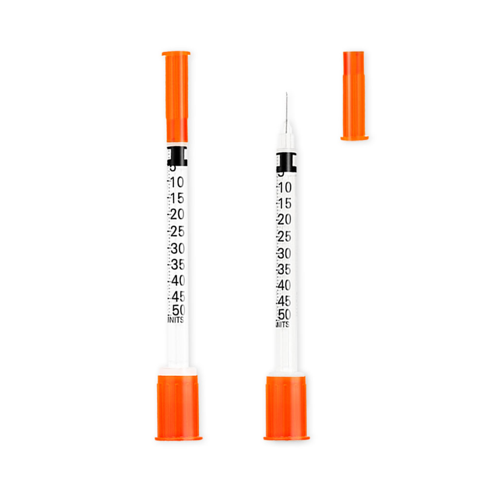 32g Disposable Sterile Insulin Syringe 1 ML Veterinary Syringe