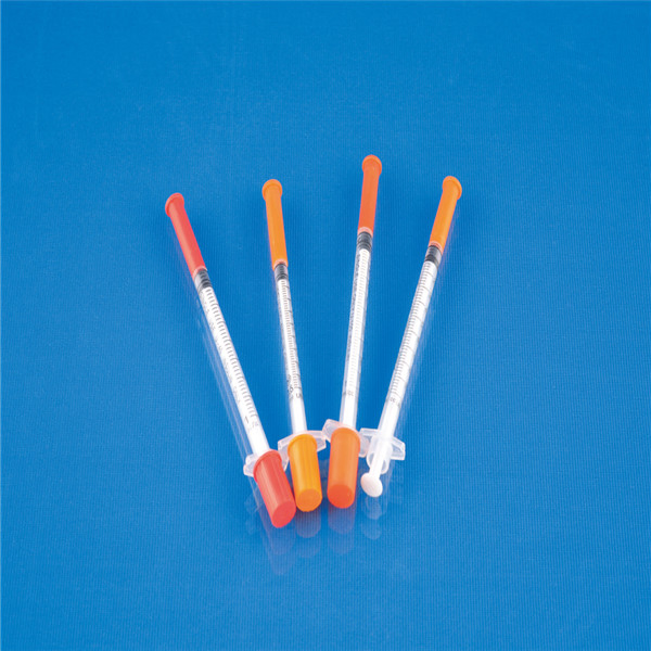 Good Qualitty 0.5ml Medical Insulin Syringe (0.3ml 0.5ml 1ml) with Syringe Needle