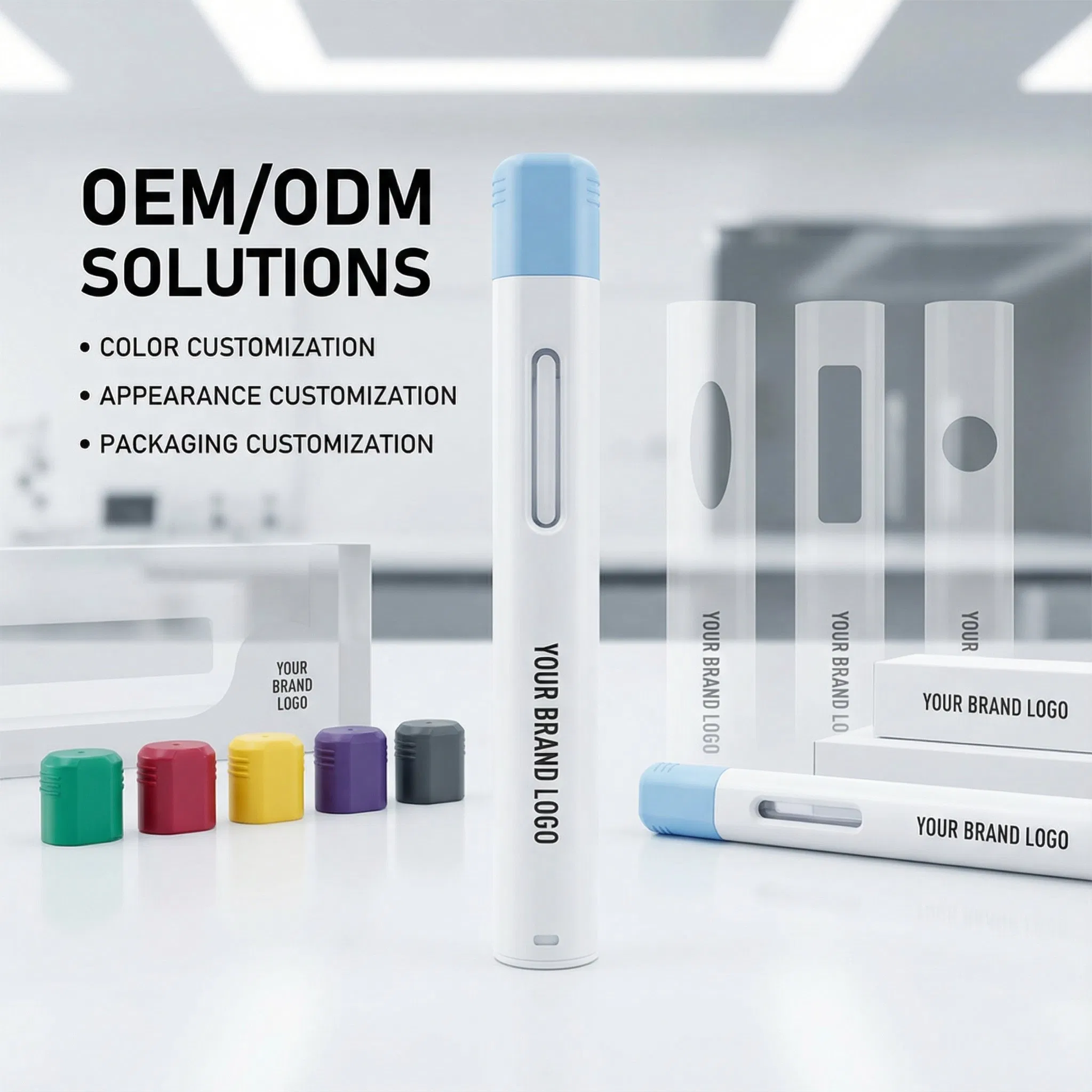 Advanced Pfs Injection Device Drug-Delivery System for Gl1, Biologics &amp; Cosmetic Treatments Customizable Structure, Branding &amp; Packaging Kits