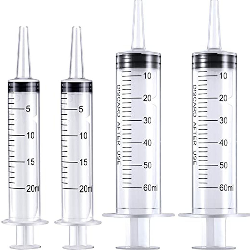 Factory Price 5ml 10ml 20ml 30ml 50ml 60ml TPU/PE Injection Molded Disposable Pet Flush Syringe for Dental Cleaning Feeding Dogs