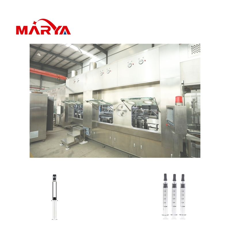 Marya Sterile Prefilled Injection Syringe Filling and Sealing System with GMP Certified