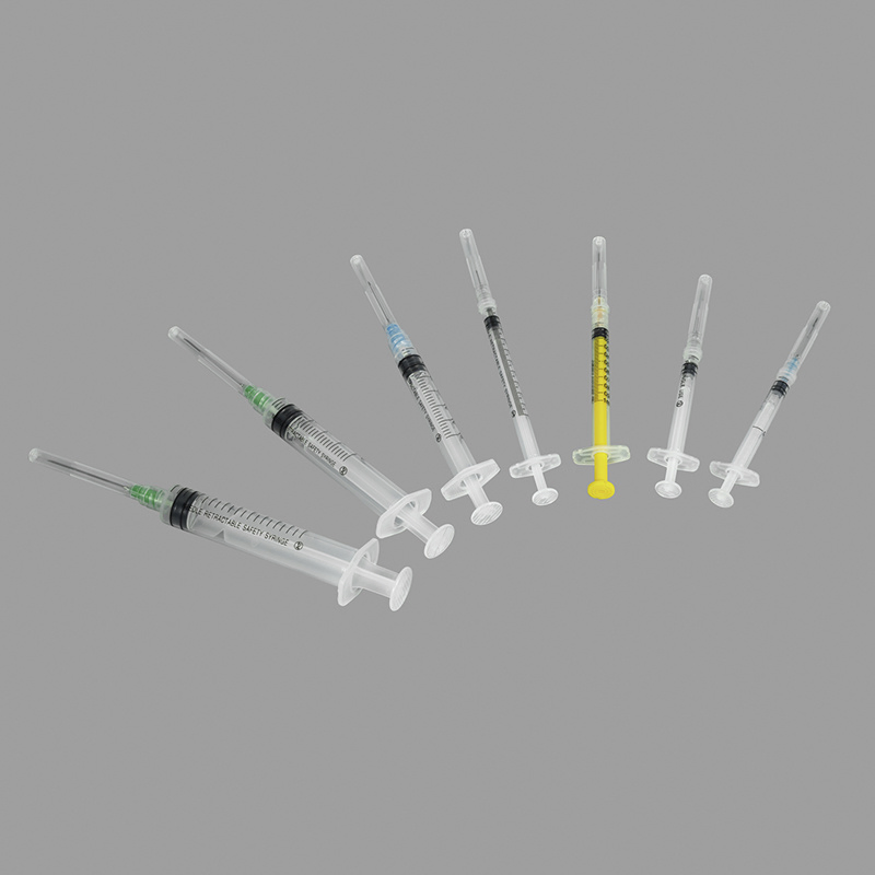 Disposable 1/3/5/10/20/50ml Luer Lock Slip Syringe for Hypodermic Injection