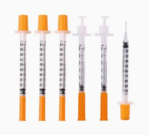 High - Precision 100 - Piece Insulin Syringe Kit: 30gauge, 0.5ml &amp; 1cc Sizes, Terumo - Like Easy Touch for U100 Insulin Administration