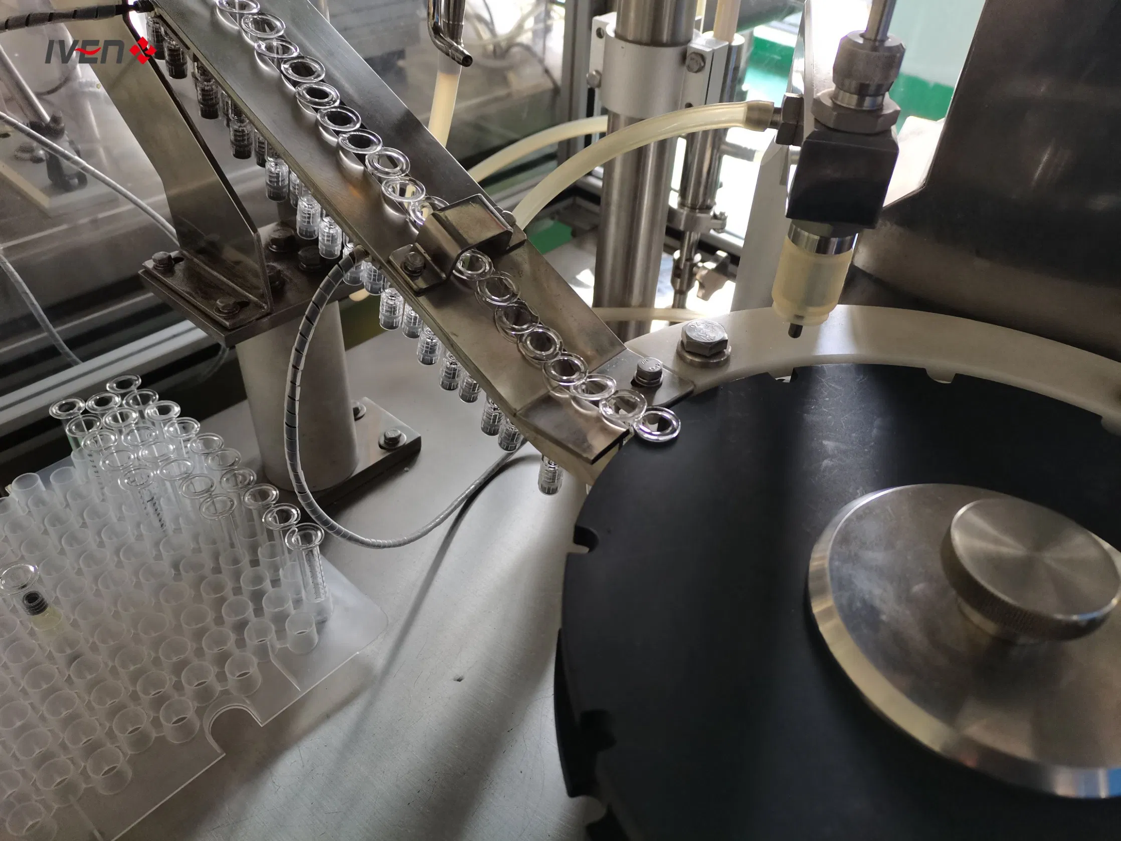 GMP-Validated Pharmaceutical Injection Prefilled Syringe Filling System with Low Noise