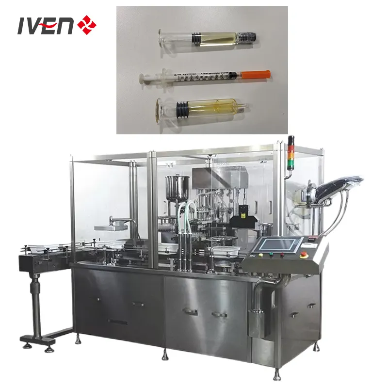 Syringe Prefilled Sealing and Filling System 1
