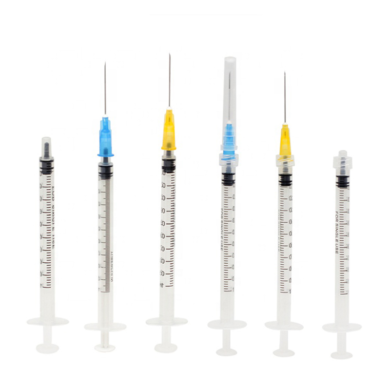 Tuberculin Syringe Diposable Syringe 0.5ml, 1ml, 3ml, 5ml, 10ml, 60ml, 140ml, 200ml Syringe