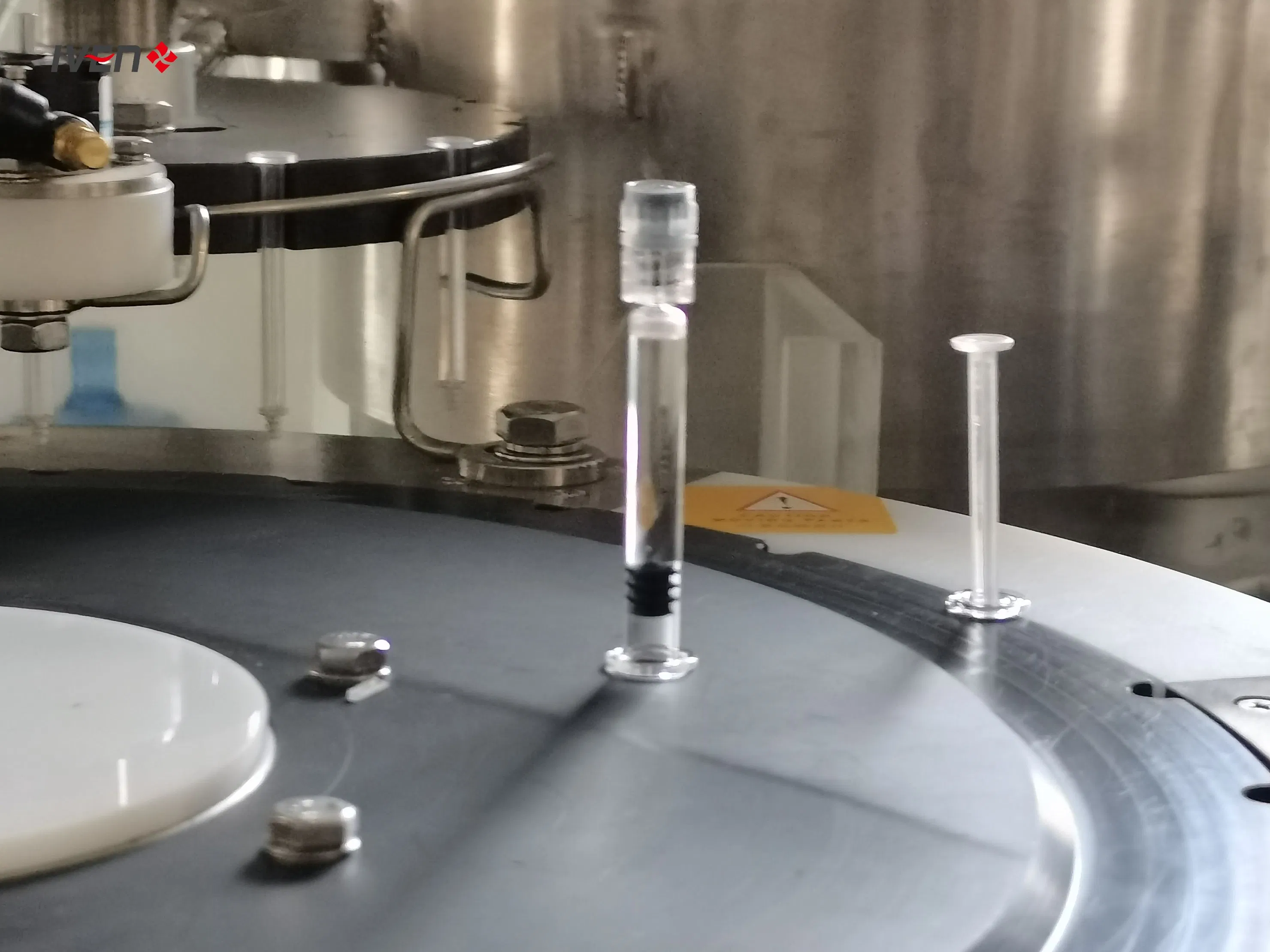GMP-Validated Pharmaceutical Injection Prefilled Syringe Filling System with Low Noise
