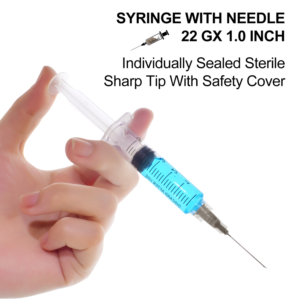 1ml Disposable CE/ISO Certified Veterinary Syringes with Luer Slip/Luer Lock Needle and Syringe Set for Horses/Cows/Pigs