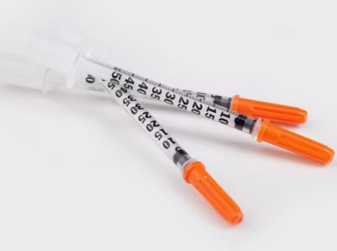 High - Precision 100 - Piece Insulin Syringe Kit: 30gauge, 0.5ml &amp; 1cc Sizes, Terumo - Like Easy Touch for U100 Insulin Administration
