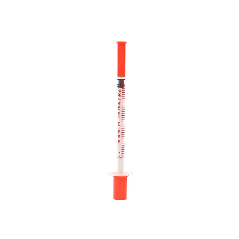 Good Quality 0.5ml Medical Insulin Syringe (0.3ml 0.5ml 1ml) with Syringe Needle