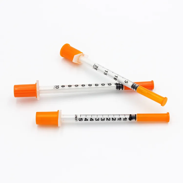 Insulin Syringe Detail 1