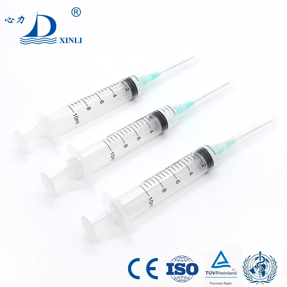 Who Pqs &amp; CE &amp; ISO Approved Disposable Sterile Rup Ad Syringe with Hypodermic Needle