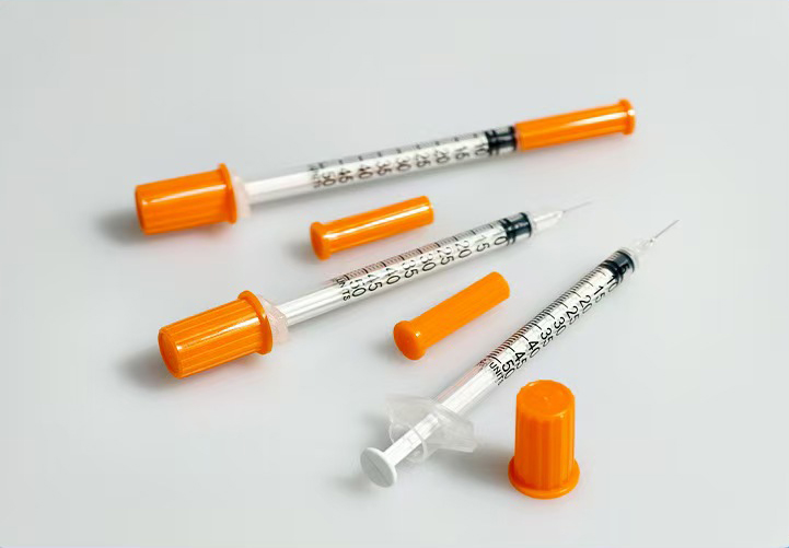 1ml 0.5ml 0.3ml Factory Direct Sales High Quality Medical Disposable Insulin Syringe Veterinary Syringe