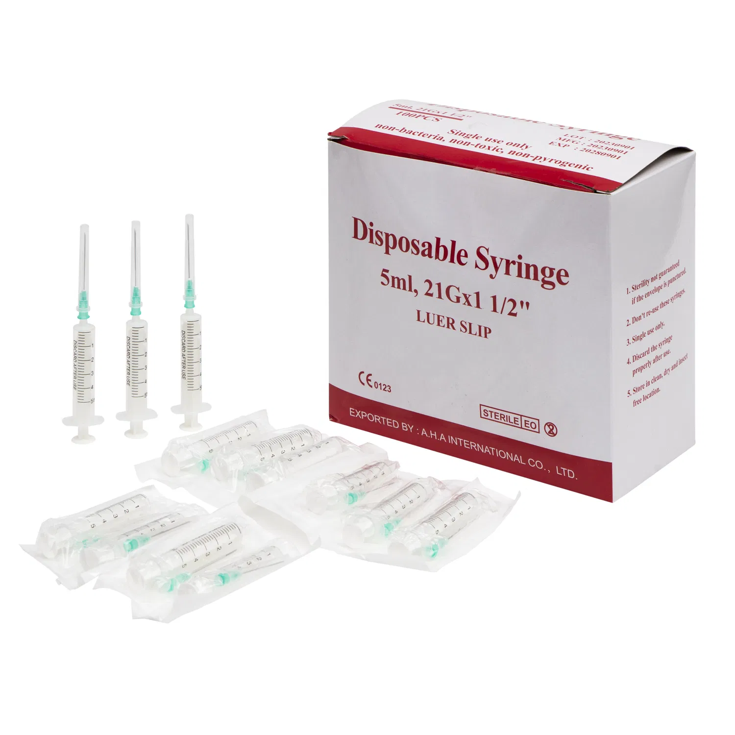 Best Price 5ml Syringe10ml Disposable Plastic Insulin Syringe with Needle Medical Hypodermic Injection Safety