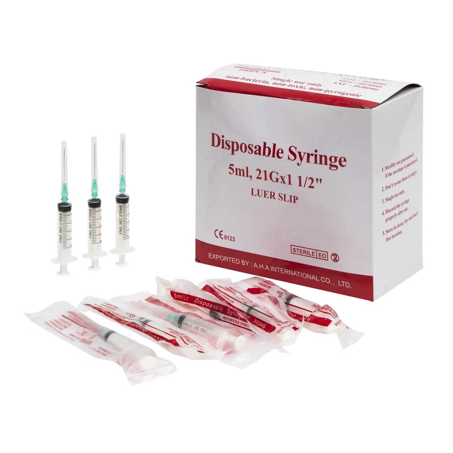 Best Price 5ml Syringe10ml Disposable Plastic Insulin Syringe with Needle Medical Hypodermic Injection Safety