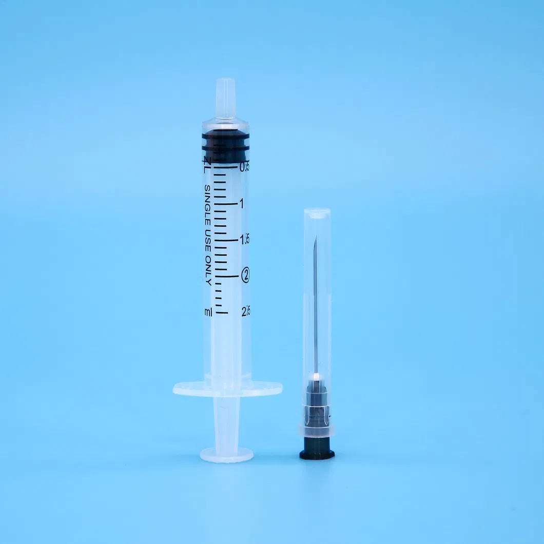 Syringe with Hypodermic Needles
