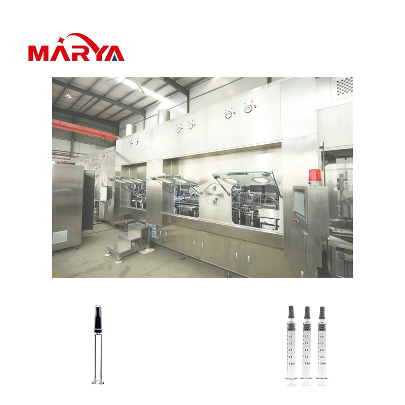 Marya GMP Certified Pharmaceutical Injection Prefilled Syringe Filling System Manufacturer