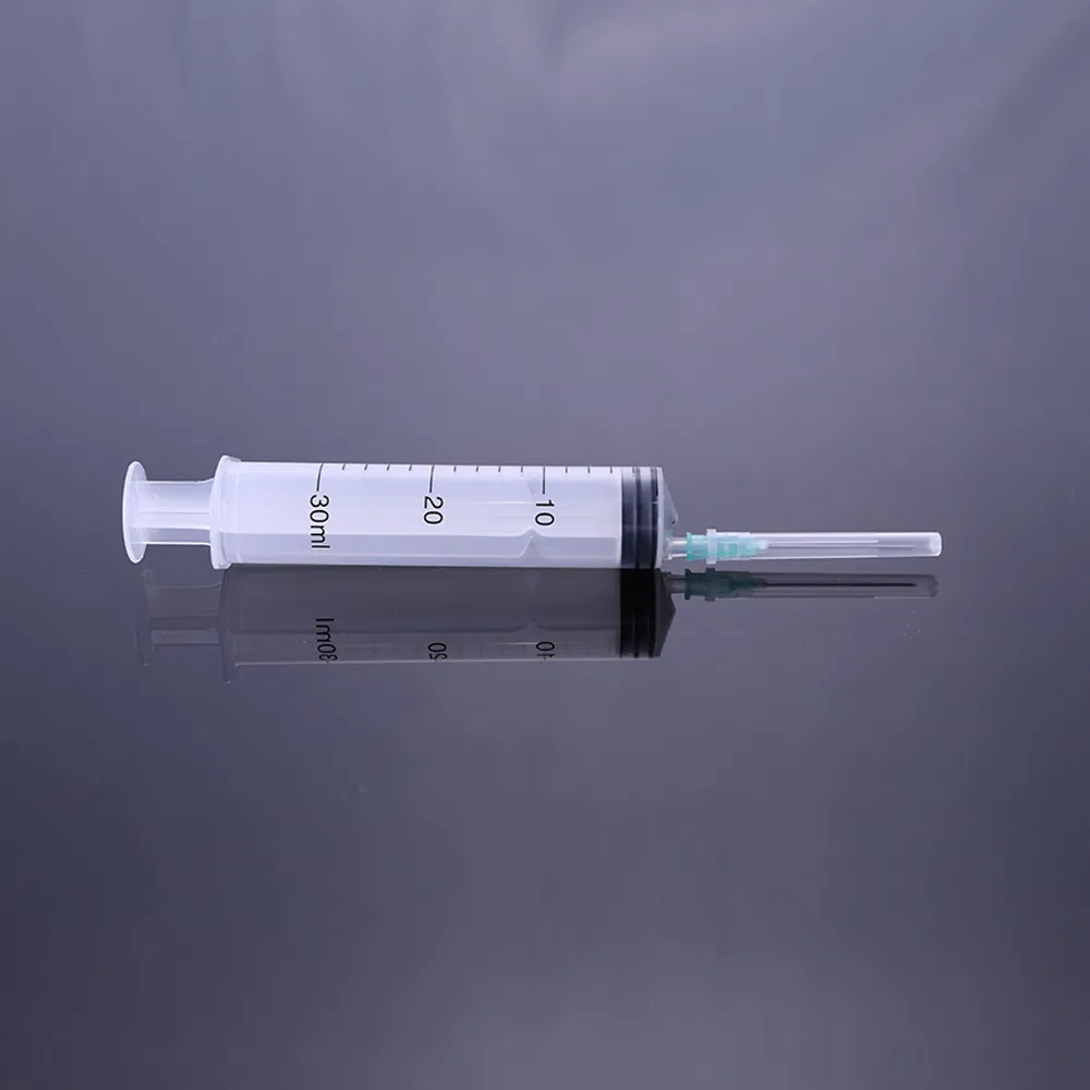 Steroid Irrigation Injection Plastic Luer Lock Slip Plastic Medical Disposable Syringe with Hypodermic Needles