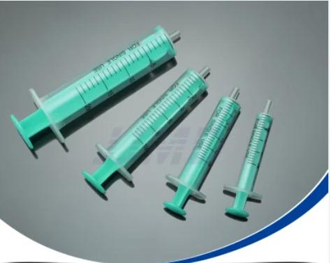 2 Part Luer Lock or Luer Slip Disposable Syringe, CE, GMP